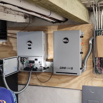 Electrical upgrade before and after panel work in Huntley Illinois